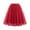 Wine, variant on Skirts for Women Skirt Elegant Pleated Mesh Midi with Soft Draping A-Line Comfortable Large Size Green 1 XXL