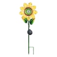 thumbnail image 5 of Better Homes & Gardens Yellow Glass Sunflower Solar Stake Light Decor, 5 of 12