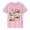 a-Pink164, variant on FINALGANG Boys Girls Kids Short Sleeve Easter TShirts Cartoon Easter Construction Vehicles Bunny Ears Egg Print Crewneck Loose Fit Tees For Spring Holiday Daily Wear Blue 8-9 Years