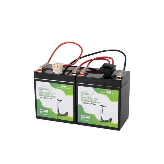 Casil 12v 5ah Razor Scooter Battery Replacement Compaticable with Razor E100 E125 E175 Electric Scooters