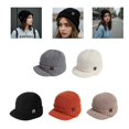 thumbnail image 2 of Premium Knit Equestrian Hat Warm Lined Ear Protection Unisex Design For Cold Weather White, 2 of 4