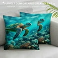thumbnail image 3 of Leisuo Sea Turtle case for Hair and Skin Pillowcase - Slip Cooling Covers with Envelope Closure, 3 of 5