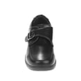 thumbnail image 5 of Josmo Boys Toddler Slip On Comfort School  Shoes with Buckle Detail, Black, Size: 5, 5 of 7