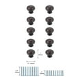 thumbnail image 6 of Elegant Decor Minu 1.3" Diameter Oil-rubbed Bronze Mushroom Knob Multipack (Set of 10), 6 of 6