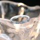 thumbnail image 2 of Eternity Ring with Colorful Zircon - 18K Gold Plated Hand Jewelry for Women and Girls - Fine Gift for Any Occasion, 2 of 4