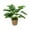 B, variant on Btomtd 8.7" Indoor Artificial Plants, Small Fake Milan Grass with Turtle Leaves in Pot, Simulation Lilies of The Valley for Bedroom Home Decoration, Fake Plants and Fake Flowers, C