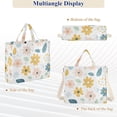 thumbnail image 6 of FORMRS Womens Corduroy Tote Bag Crossbody Shoulder Handbag with Pocket, Cute Floral, 6 of 7
