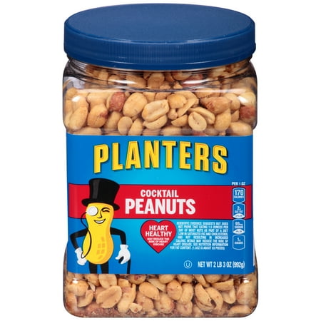 Planters Cocktail Peanuts 35 oz. Jar