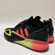 thumbnail image 4 of Adi-das ZX 2K Boost Men’s Shoe Size 10 Green Black Pink Athletic Sneakers FY1142, 4 of 6