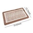 thumbnail image 4 of Rewenti Bathroom Rugs Soft and Absorbent Microfiber Bath Rugs Non-Slip Machine Washable Bath Mats for Bathroom Floor Tub and Shower, 4 of 7