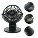 thumbnail image 2 of Ventilador de refrigeración recargable por USB con clip, silencioso, portátil, miniventilador con diseño de orejas de gato, ideal para el hogar, la oficina y la escuela (negro), 2 of 7