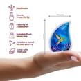 thumbnail image 3 of Urna para Cremación Trupoint Memorials Pequeño Colibrí Azul, 3 of 6