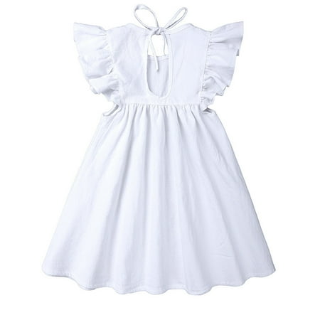 

TOWED22 Baby Girl Outfit Baby Girls 3Pcs Short Sleeve Romper Letter Printed Bodysuit Cartoon Shorts Headband Summer Clothes Set White
