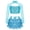 Lake Blue, variant on iixpin Kids Girls Sequins Jazz Hip Hop Dance Outfits Crop Top with Skirted Shorts Set Dance Performance Costume Lake Blue 8