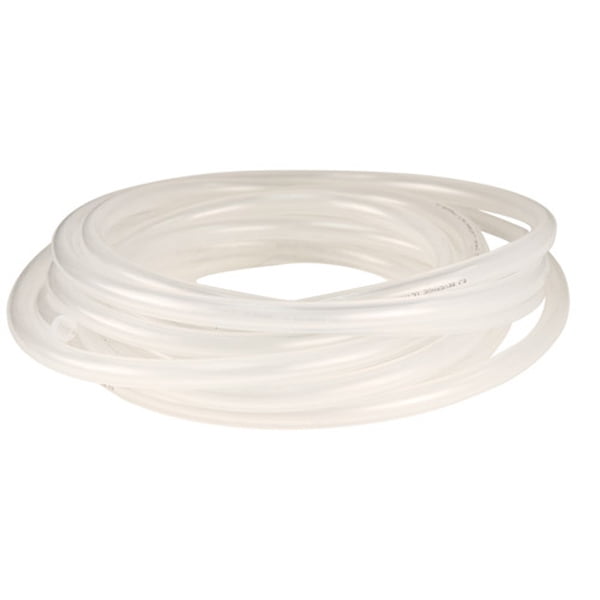 Soft Continuous Flex SemiClear White PVC Tubing for Food and Beverage