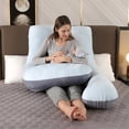 thumbnail image 3 of Las mujeres embarazadas pueden quitar las almohadas y almohadas para la siesta en forma de U, 3 of 6