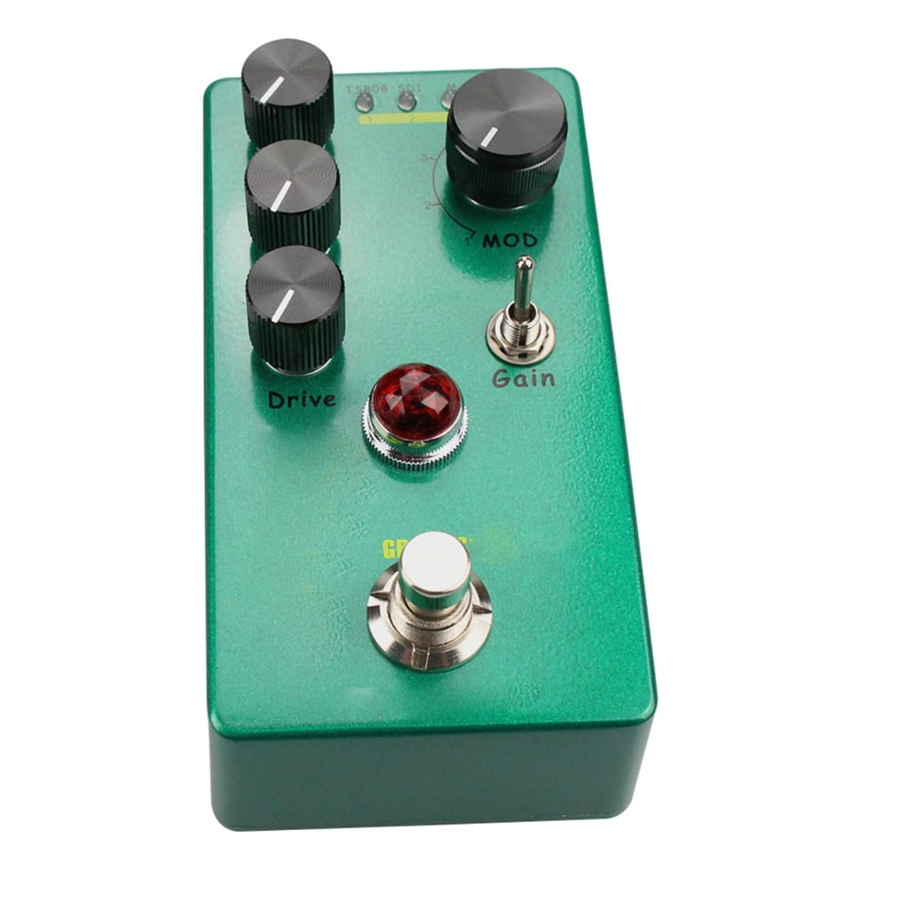 Guitar Pedal for Overdrive Boosting True Bypass Selection Sound Shaping