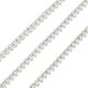 thumbnail image 2 of Iron Rhinestone Glass Cup Chain with Spool Crystal 2x2~2.5x2mm about 16.40 Feet(5m)/Roll, 2 of 3