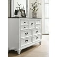 thumbnail image 6 of Miekor Furniture Clelane Wood Bedroom Set with Shiplap Panel Queen Bed, Dresser, Mirror, and Two Nightstands MK0215, 6 of 12