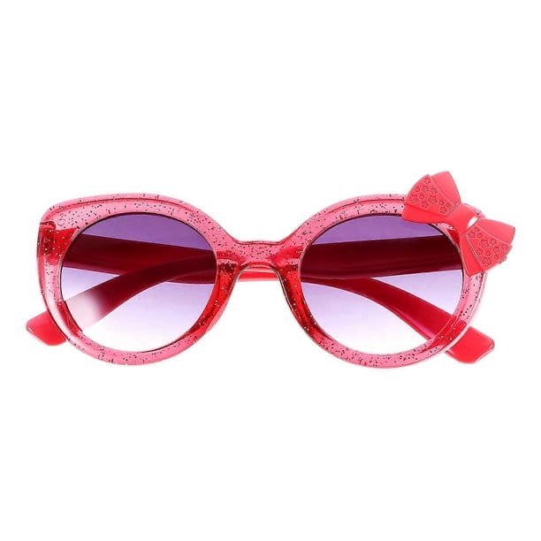 Sunglasses for Kids Child Sunglasses for Decoration 1Pair Red Bowknot Style