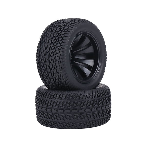 Rc Car Accessory Rc Car Wheel Rc Truck Tires Rc Car Hub Tyre Rc Car Tires Anti-Skid For 1:12 Rc Car Rc Car