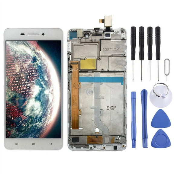 Cellphone Repair Parts  OEM LCD Screen for Lenovo S60 S60W S60T S60A Digitizer Full Assembly with Frame