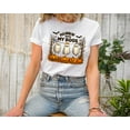 thumbnail image 4 of Moonlight Apparel Funny Halloween Graphic T-Shirt for Women Hangin’ With My Boos Ghost Pumpkin Tee Cute Spooky Fall Shirt Short Sleeve Casual Top for Trick or Treat Party and Holiday Style, 4 of 7