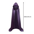 thumbnail image 2 of Decoraciones de Halloween, adornos de Halloween, regalos de Halloween, capa de bruja de Halloween, capa negra para fiesta, capa para niños adultos, linda y fácil de usar, capa de Halloween, 2 of 2