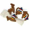 thumbnail image 1 of Global Groove Llama Napkin Rings, Chocolate, Felted, Set of 4, 1 of 1