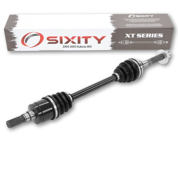 Sixity XT Front Left Axle compatible with Kubota 900 2004-2005 - RTV900R-SD R-SDL
