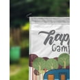 thumbnail image 2 of Printtoo White Happy Campers Retro Camp Trailer Personalized Camping Flags For Campers Double SidedFlagCampsiteFlagOutdoor Garden Sign, 2 of 4