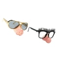 thumbnail image 1 of 2 Uds Novedad Hombres Mujeres de Cerdo Grande Hombre Viejo Gafas de terre Accesorios para fotografía Adultos Jinwen divertidas gafas de sol de fiesta, 1 of 8
