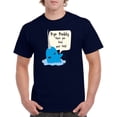 thumbnail image 3 of Bye Buddy - Funny Christmas Movie T Shirt - Large - Navy, 3 of 5