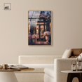thumbnail image 3 of Elegant Night Storefront II Framed High-Gloss Acrylic Glass Wall Art Fashion and Glam by Art Remedy, Gold Frame, 30 x 45, 3 of 7