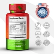ORZAX Vitamin B Complex, Vegan, B Vitamins with Choline & Inositol - 120 Vegetable Capsules