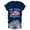 Dark Blue, variant on 250th Anniversary USA Shirt Womens Patriotic V Neck T Shirt American Flag Graphic Tee Casual Top