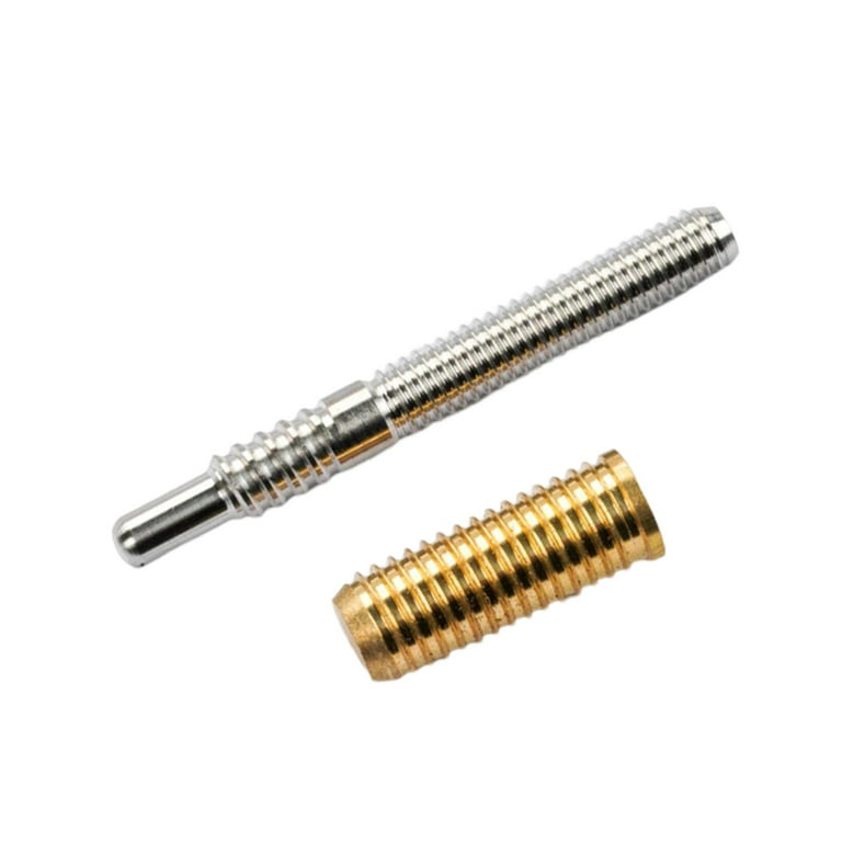 Billiards Pool Cue Joint Pin Insert Shaft Fittings Repair Supplies, Part  Accessory Durable Metal Pool Cue Joint Screws Billiards Accessories for