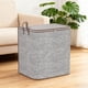 thumbnail image 4 of Bolsa Plegable de Gran Capacidad con Cremallera y Asa | Bolsa de Almacenamiento de Tela No Tejida | Asa Resistente | Cierre de Cremallera | Diseño Que Ahorra Espacio | Tela No Tejida | 1 Unidad | 34,, 4 of 4