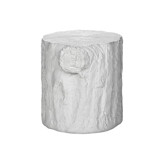 Accent Table - 25"H - Indoor Or Outdoor - Nightstand - Living Room - White