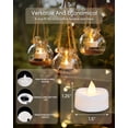 thumbnail image 2 of Velas LED de té MerryNights, 24 unidades, 200 horas, 2 of 9