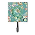 thumbnail image 1 of Carolines Treasures CJ2015-QSH4 Letter Q Circle Circle Teal Initial Alphabet Leash & Key Holder, 1 of 1