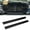 Black, variant on SPRING Car Front Grille Trim Strips Front Bumper Trim Strips Cover Decorations Stickers For BMW E60 E65 E66 36cm Car Exterior Parts Black