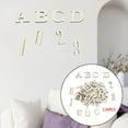 thumbnail image 4 of 124 piezas Letras de Números de completo Letras recortadas de Piezas Letras de -Z para decoración Decoración para hogar, 4 of 9