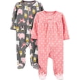 thumbnail image 1 of Sleep and Play Simple Joys de Carter's Baby Girls de 0 a 3 m (paquete de 2), 1 of 1