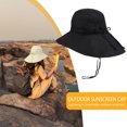 thumbnail image 2 of Sombrero anti-UV de poliéster Sombrero de verano unisex plegable Cómodo para trabajos de césped en el jardín Hugtrwg Para estrenar, 2 of 9