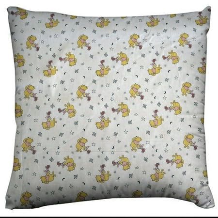 

Winnie the Pooh Themed Decorative Throw Pillow/Sham Cushion Cover Night Time Stroll