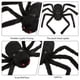 thumbnail image 2 of Pequeña araña de peluche de Halloween, juguete realista de araña de peluche, decoración aterradora para fiesta de Halloween, casa embrujada, decoración de patio interior y exterior, 2 of 6