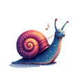 thumbnail image 5 of Cartoon Snail Theme Stickers, Waterproof Snail Theme Sticker for Water Bottle Laptop Phone Cases Planner Skateboard Luggage Helmet Party Favor Decor, Ideal for Adults Teens Teacher Rewards, 5 of 9