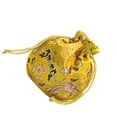 thumbnail image 1 of Bolsa con cordón, bolsas de embalaje de joyería portátiles, bolsa de almacenamiento de joyería de regalo de algodón, recuerdo de boda de Ropa, zapatos y accesorios Miscelánea Amarillo Guardurnaity AP017947-03, 1 of 1