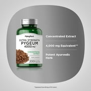 Extra Strength Pygeum 4000 mg | 200 Capsules for Men and Women | by Piping Rock